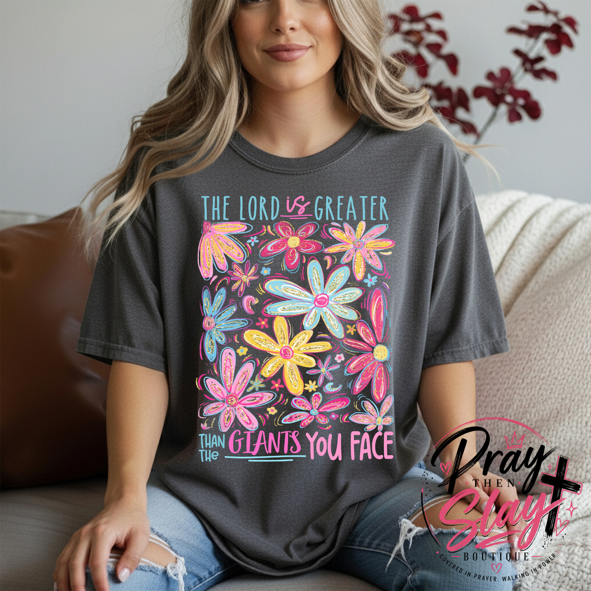 The Lord Is Greater Than the Giants You Face Tee