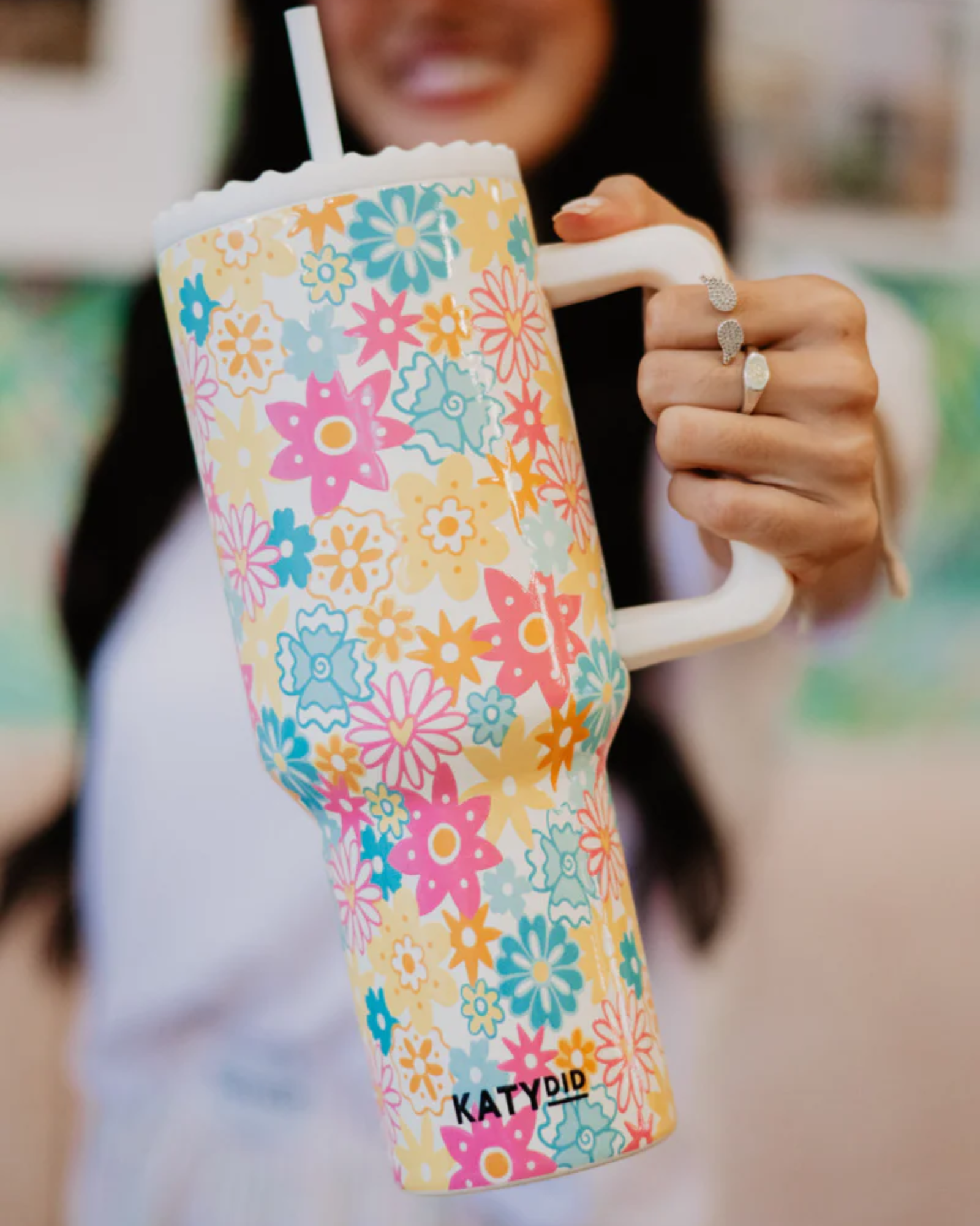 Spring Flowers Wholesale 38 Oz Tumbler